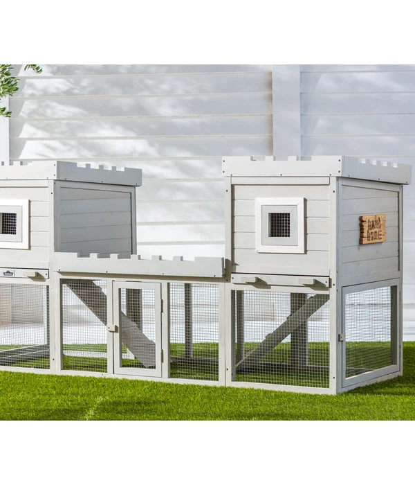 Dehner Nagerheim Happy Home Nottingham, Ca. B200/H100/T72 Cm 10 Dehner Nagerheim Happy Home Nottingham, Ca. B200/H100/T72 Cm – Bild 8