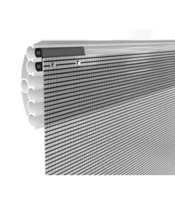 Hecht Schiebe-Lamellenvorhang Vario, Ca. B240/H240 Cm -Tepro Store 6771810 WE DE 001 HechtSchiebeLamellenvorhang