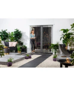 Hecht Schiebe-Lamellenvorhang Vario, Ca. B240/H240 Cm -Tepro Store 6771810 WE MO 002 HechtSchiebeLamellenvorhang