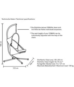 Siena Garden Hängesessel Yobaya -Tepro Store 6860621 6860639 WE DE 001 HaengesesselYobaya