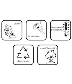 Farmet Kunststoff-Gartensessel Happy, Fluoreszierend -Tepro Store 6884449 6884456 6884696 6884704 6884712 6884720 WE DE 002 Sesselhappy