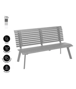 Dehner Bank London, 3-Sitzer -Tepro Store 6893762 WE IG 001 BankLondon