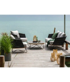 Dehner Gartenlounge Monte Carlo, 4-teilig 21 Dehner Gartenlounge Monte Carlo, 4-teilig -Tepro Store 6895346 WE MO 002 LoungeMonteCarloNEU