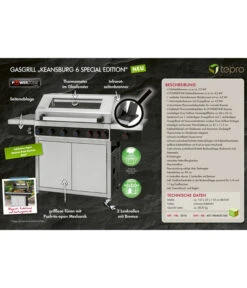 Tepro Gasgrill Keansburg 6 Special Edition -Tepro Store 6896302 WE DE 001 Keansburg6SE