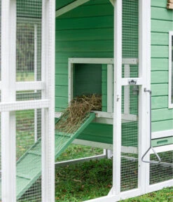 Dehner Hühnerstall Happy Farm Lotti, Hellgrün, Ca. B182/H119,5/T91 Cm -Tepro Store 6897052 WE DE 001 DehnerMarkenqualitaetHuehnerstallLotti