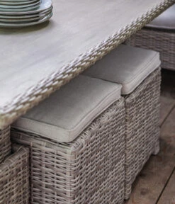 Dehner Geflechtlounge Bologna, 5-teilig -Tepro Store 6903447 WE MO 004 LoungeBolognaNEU