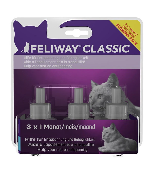 FELIWAY® Classic Nachfüllflakon, 3er Set 3 FELIWAY® Classic Nachfüllflakon, 3er Set