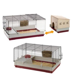 Ferplast Nagerheim Krolik 140 Plus, Ca. B142/H50/T60 Cm 22 Ferplast Nagerheim Krolik 140 Plus, Ca. B142/H50/T60 Cm -Tepro Store 6953194 WE DE 003 FerplastNagerKKrolik140plus