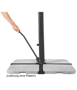 Schneider Ampelschirm Rhodos Smart, Quadratisch, Ca. B300/T300 Cm -Tepro Store 6953384 WE DE 007 SchneiderAmpelschirmRhodosSmartnatur