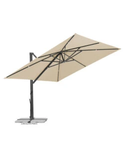 Schneider Ampelschirm Rhodos Smart, Quadratisch, Ca. B300/T300 Cm -Tepro Store 6953384 WE FS 003 SchneiderAmpelschirmRhodosSmartnatur