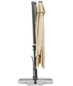 Schneider Ampelschirm Rhodos Smart, Quadratisch, Ca. B300/T300 Cm -Tepro Store 6953384 WE FS 004 SchneiderAmpelschirmRhodosSmartnatur