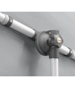 Schneider Sonnenschirm Novara, Rechteckig, Ca. B190/T140 Cm -Tepro Store 6953541 WE DE 002 SchneiderSonnenschirmNovarasilbergrau