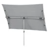 Schneider Sonnenschirm Novara, Rechteckig, Ca. B190/T140 Cm -Tepro Store 6953541 WE FS 001 SchneiderSonnenschirmNovarasilbergrau