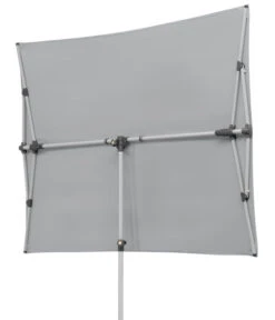 Schneider Sonnenschirm Novara, Rechteckig, Ca. B190/T140 Cm -Tepro Store 6953541 WE FS 004 SchneiderSonnenschirmNovarasilbergrau