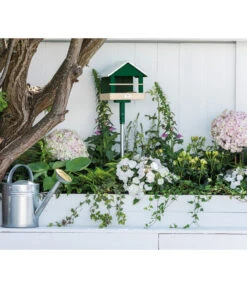 Dehner Natura Vogelfutterhaus CLiCK, Ca. B25/H23/24T Cm -Tepro Store 6968325 WE MO 002 NaturaClickVogelfutterhaus