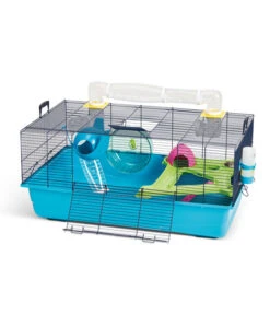 SAVIC Nagerheim Sky Metro, Blau, Ca. B80/H50/T50 Cm -Tepro Store 6980668 WE DE 001 SavicNKHamsterSky