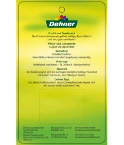 Zwetschge 'Kulinaria-Toptaste' -Tepro Store 7763881 ZwetscheKulinariaToptaste Etikett 2